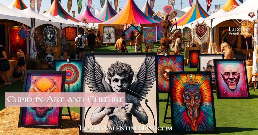 Outdoor Art Festival Celebrating Cupid | Luxury Valentine's Day