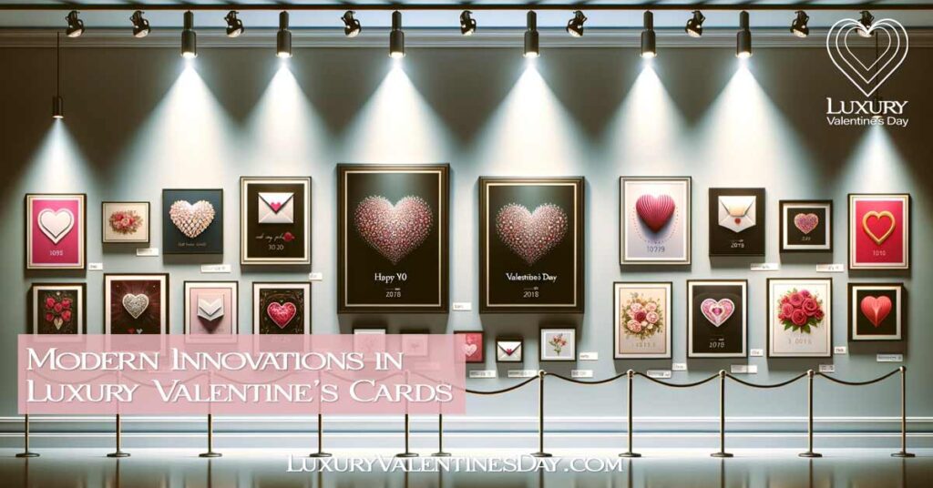 Art Gallery Showcasing Evolution of Valentine's Cards | Luxury Valentine's
