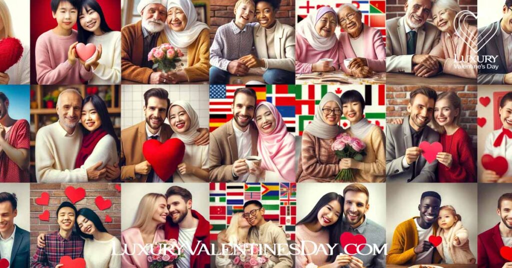 Global Valentine's Day celebrations