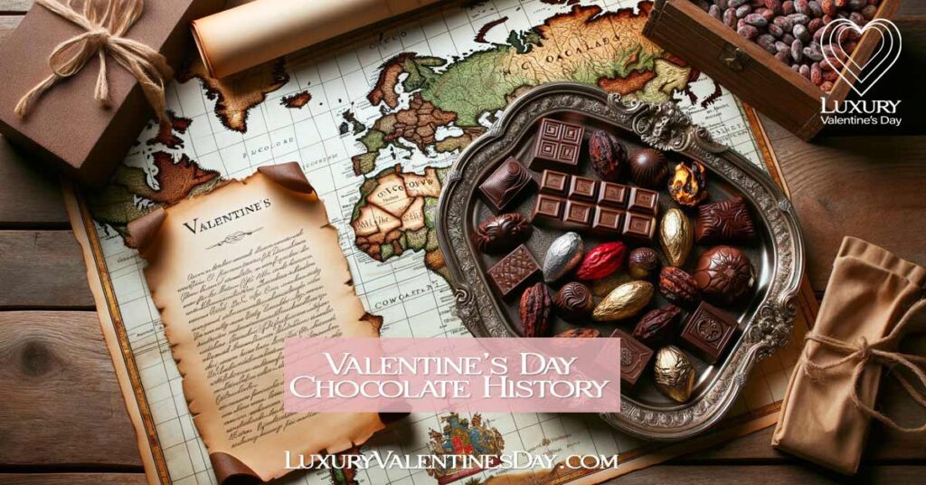 Valentines Day Chocolate History | Luxury Valentine's Day