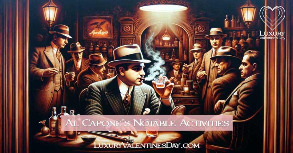Al Capone in a Prohibition-Era Speakeasy | Luxury Valentine's Day
