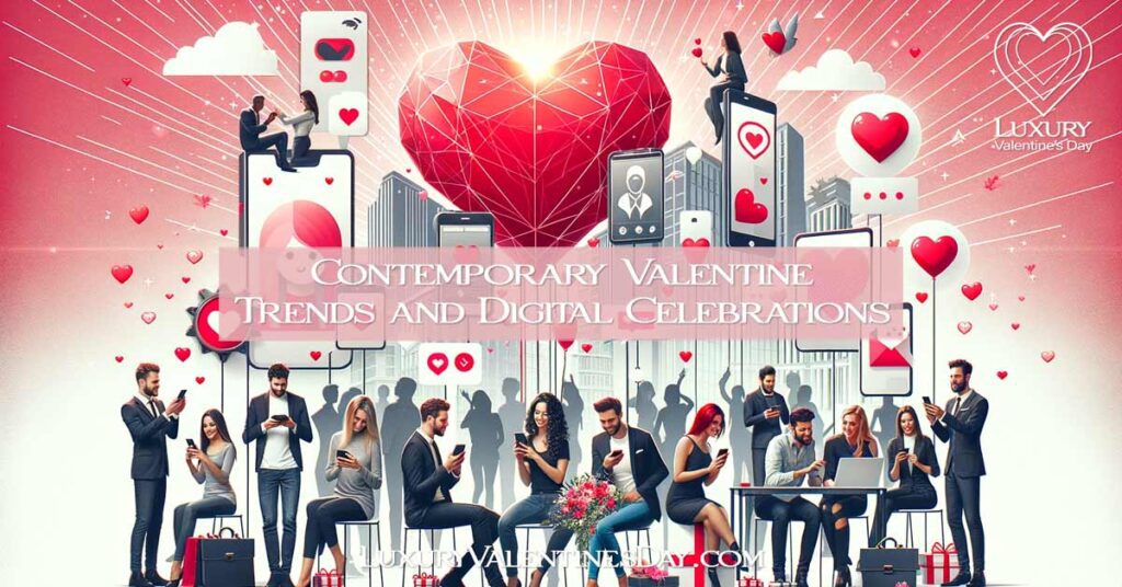 Modern Digital Valentine's Day Celebrations | Luxury Valentine's Day