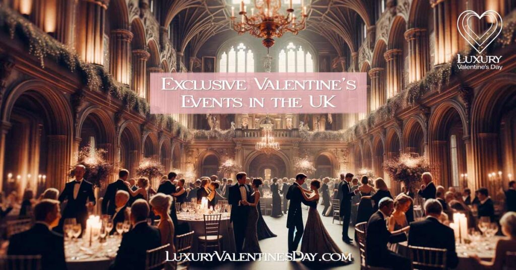 Couples dancing at a Valentine's Day ball in Edinburgh Castle. | Luxury Valentine's Day