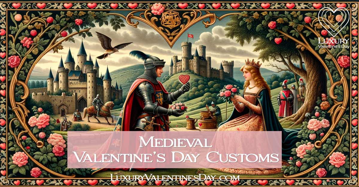 medieval valentines day meme card