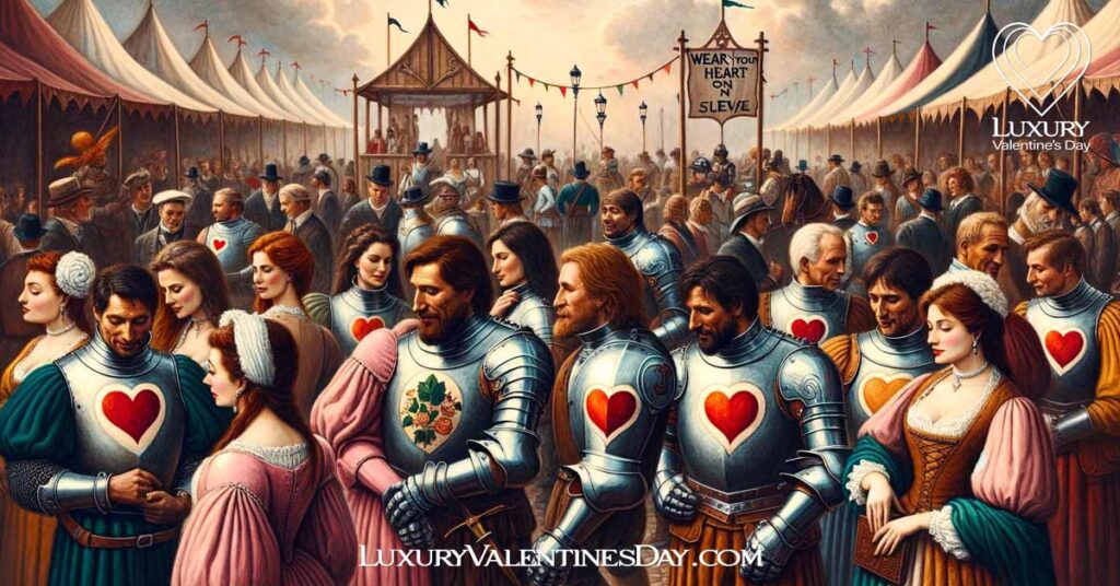 Renaissance Fair with 'Heart on Sleeve' Theme | Luxury Valentine's Day