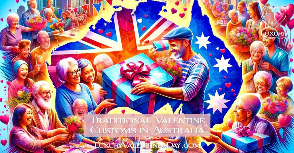 Diverse Group Celebrating Valentine's Day in Australia | Luxury Valentine's Day