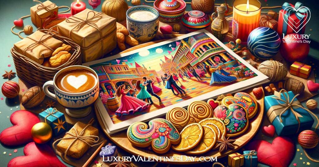 Colombian Valentine's Day tradition with unique gifts, including handcrafted items, experiential presents, and personalized gifts | Luxury Valentine's Day