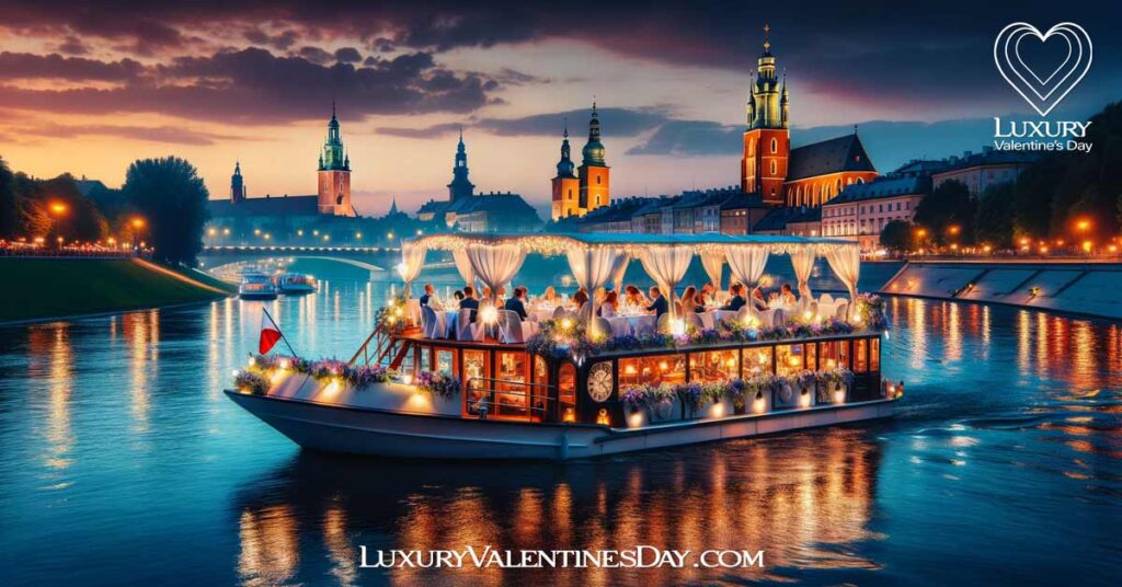 Romantic Dinner Cruise on Vistula River, Kraków | Luxury Valentine's Day