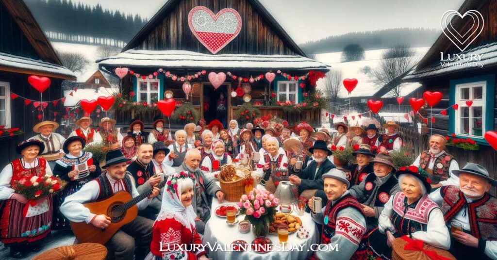 Polish Village Valentine's Day Celebration | Luxury Valentine's Day