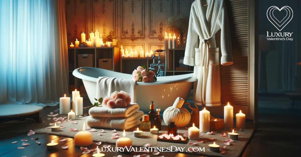 Creative Date Ideas at Home: Romantic homemade spa night | Luxury Valentine's Day