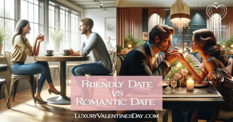 Friendly Date vs Romantic Date | Luxury Valentine's Day