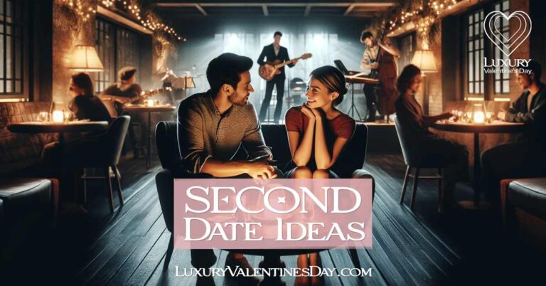 Second Date Ideas : Couple enjoying a live jazz performance in a cozy club setting | Luxury Valentine's Day