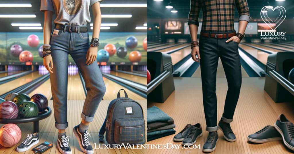 What to Wear on a First Date Bowling for Women and Men | Luxury Valentine's Day