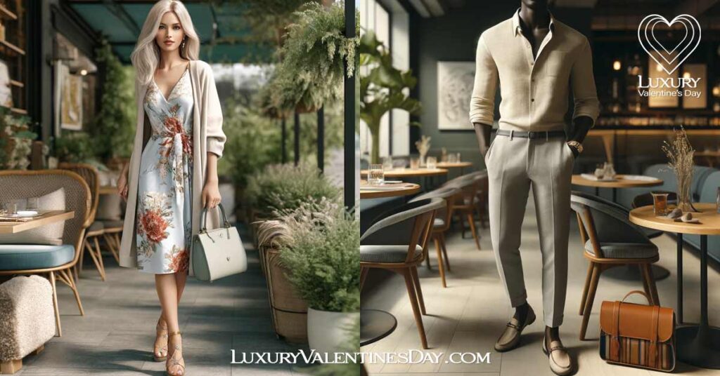 What to Wear on a First Date Brunch for Men and Women | Luxury Valentine's Day