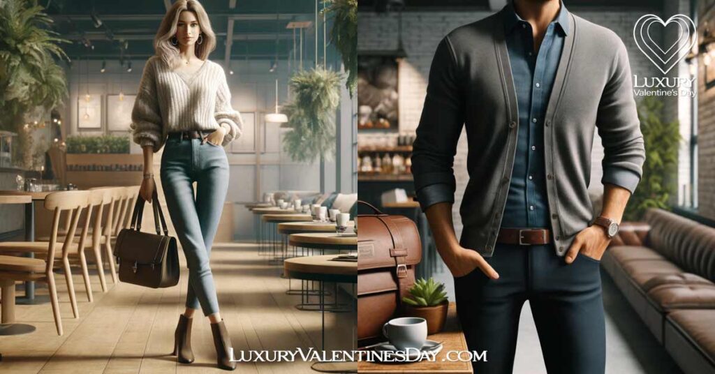 What to Wear on a First Date Coffee for Men and Women | Luxury Valentine's Day