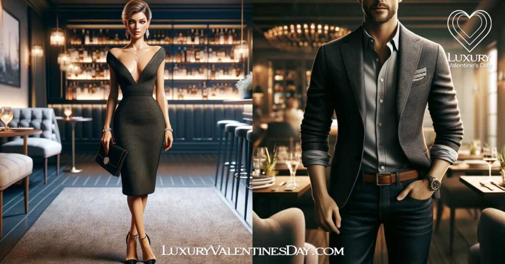 What to Wear on a First Date for Dinner and Drinks for Men and Women | Luxury Valentine's Day