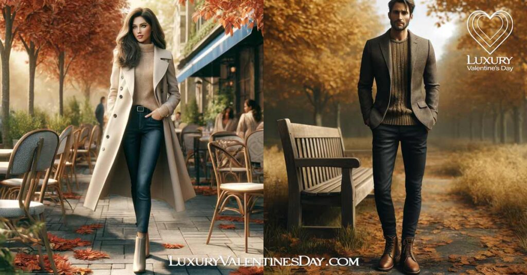 What to Wear on a First Date in Fall Autumn for Women and Men | Luxury Valentine's Day