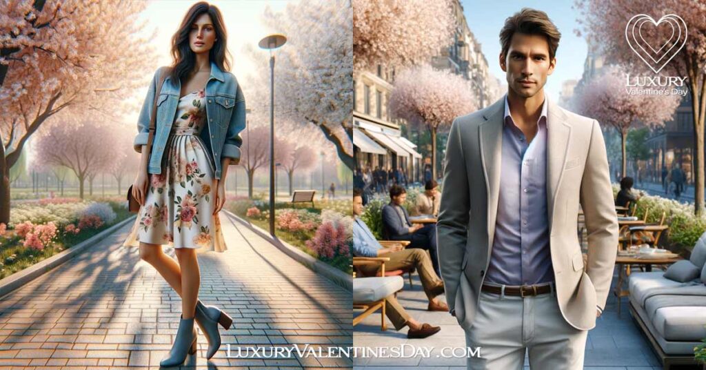 What to Wear on a First Date in Spring for Men and Women | Luxury Valentine's Day