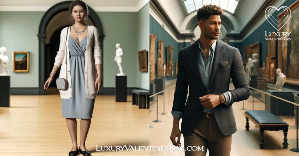 What to Wear on a First Date to a Museum for Men and Women | Luxury Valentine's Day