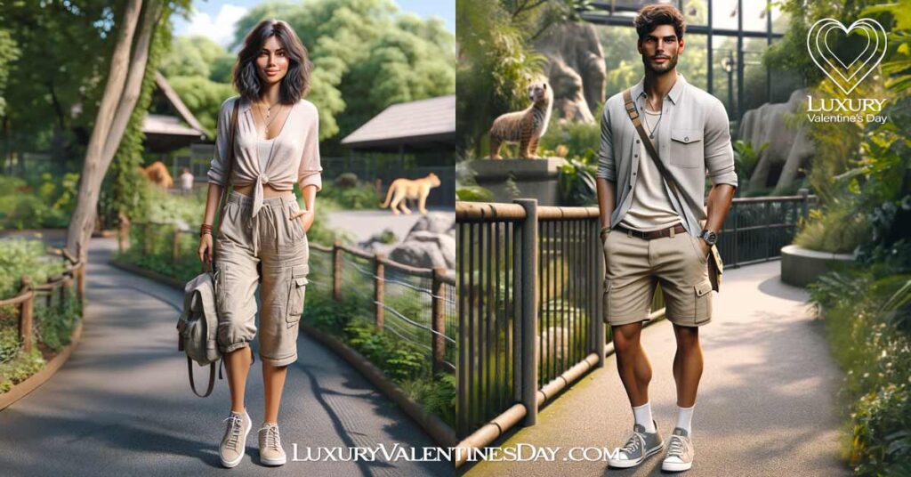 What to Wear on a First Date to the Zoo for Men and Women | Luxury Valentine's Day