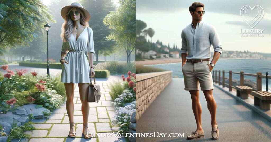 What to Wear on an Outdoor First Date for Men and Women | Luxury Valentine's Day