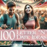 Alphabet Date Ideas Beginning wityh Letter N : Couple exploring a bustling night market and trying different foods | Luxury Valentine's Day