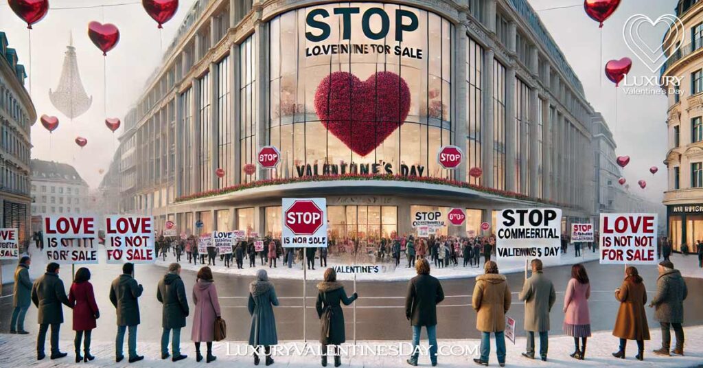 Anti-Valentine's Day in Austria : Protest against commercialization of Valentine's Day in Austria | Luxury Valentine's Day