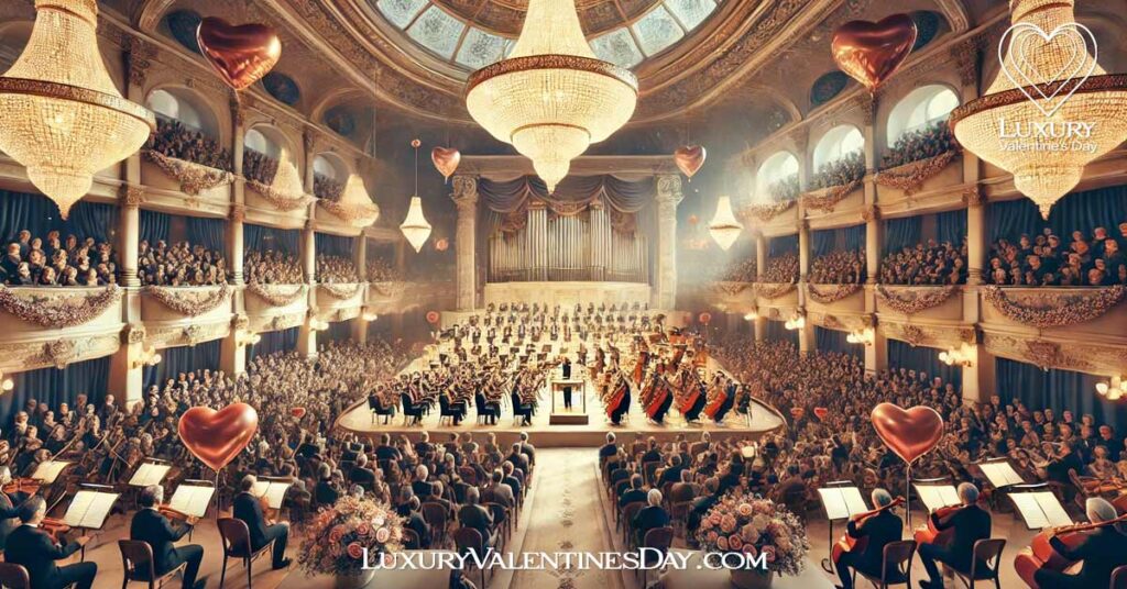 Valentines Day Events in Austria : Valentine's Day concert in Vienna with a full orchestra. | Luxury Valentine's Day