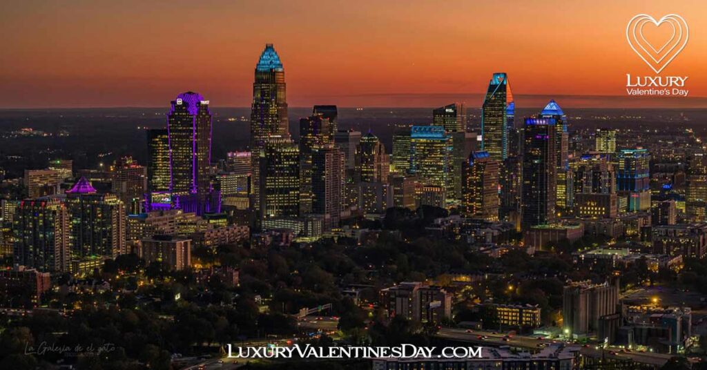 Best Romantic Date Night Restaurants in Charlotte NC | Luxury Valentine's Day