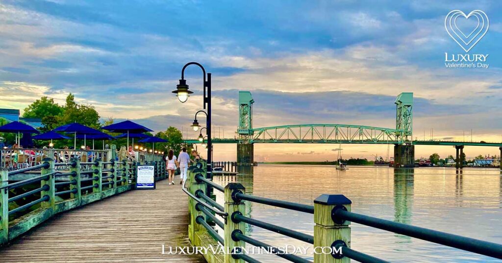 Best Romantic Date Night Restaurants Wilmington NC | Luxury Valentine's Day