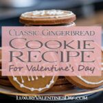 Classic Gingerbread Cookie Recipe for Valentine's Day | Luxury Valentine's Day