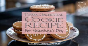 Classic Gingerbread Cookie Recipe for Valentine's Day | Luxury Valentine's Day