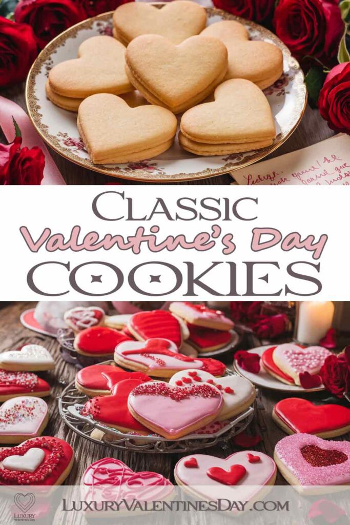 Classic Valentine Cookies | Luxury Valentine's Day