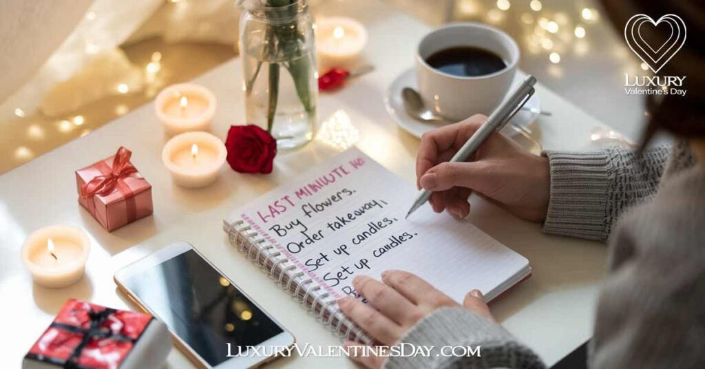 Create a Last Minute Action Plan for Valentine's Day | Luxury Valentine's Day