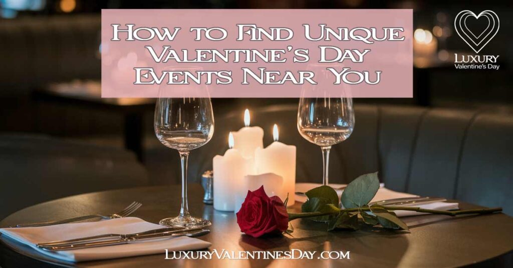 How to Find Unique Valentine's Day Events Near You | Luxury Valentine's Day