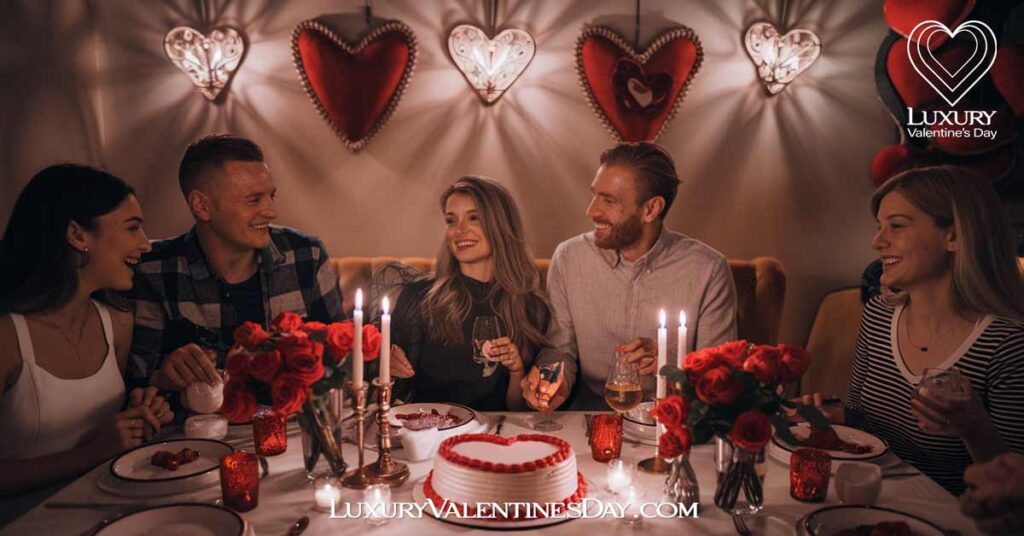 How to Include Friends or Family in Your Valentines Day Plan | Luxury Valentine's Day