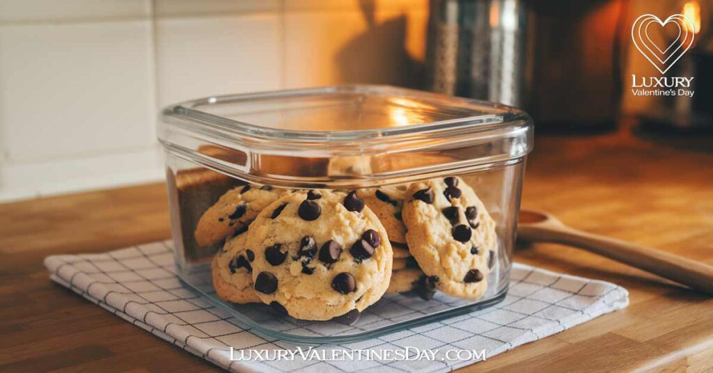 How to Store Your Chocolate Chip Cookies | Luxury Valentine's Day