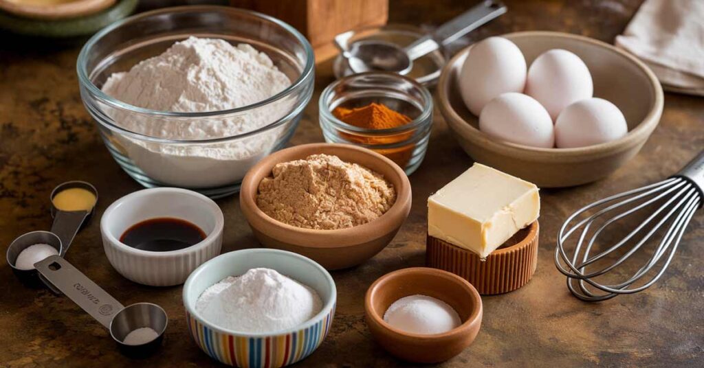 Ingredients To Make Gingerbread Cookies | Luxury Valentine's Day