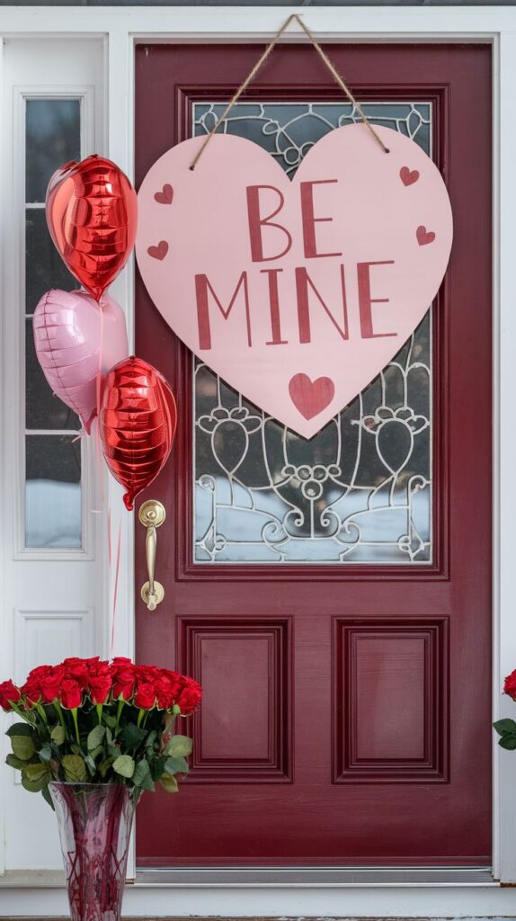 Valentine’s Front Door Décor DIY | Luxury Valentine's Day