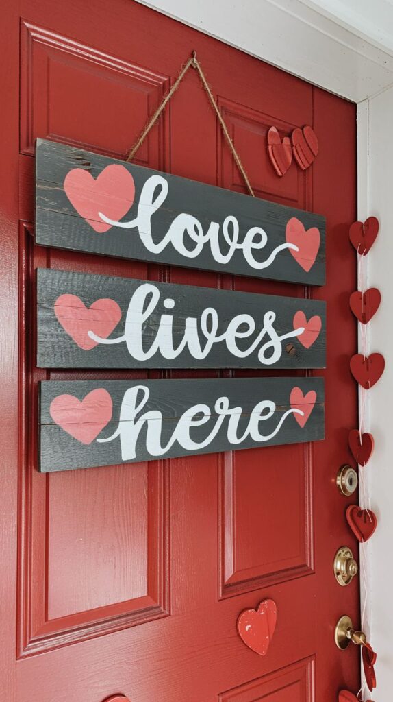 Valentine’s Front Door Décor DIY | Luxury Valentine's Day