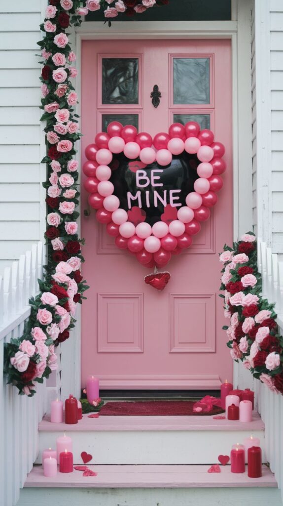 Valentine’s Front Door Décor DIY | Luxury Valentine's Day