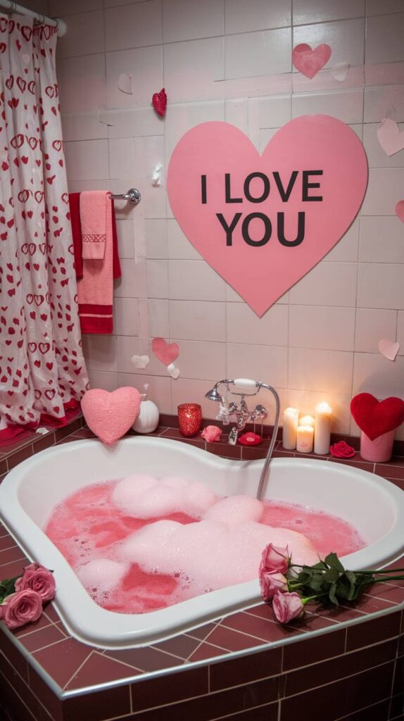 Valentine's Day Bathroom Décor Ideas