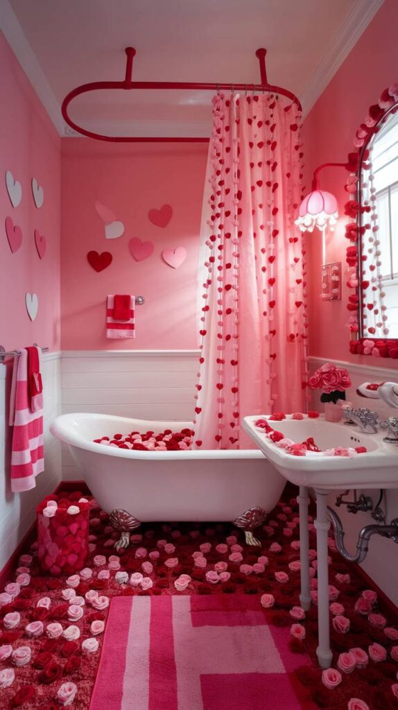 Valentine's Day Bathroom Décor Ideas