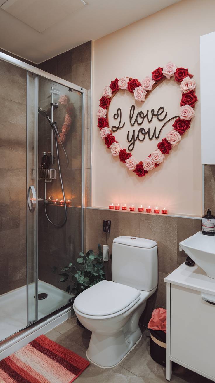 27+ Valentine’s Day Bathroom Décor Ideas: Romantic & Stylish Designs