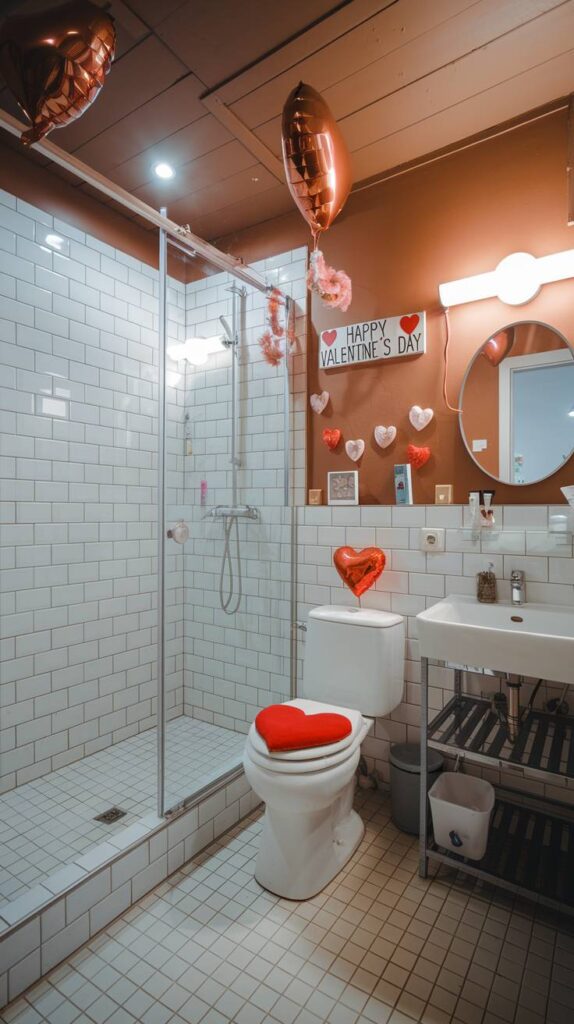 Valentine's Day Bathroom Décor Ideas