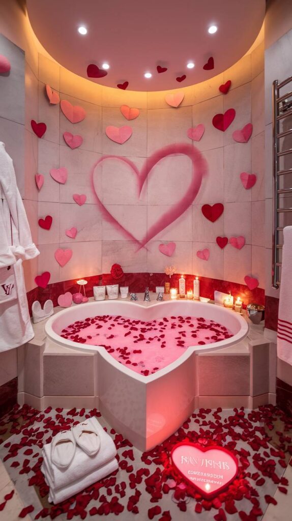 Valentine's Day Bathroom Décor Ideas