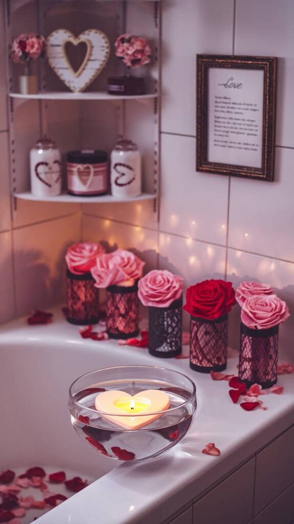 Valentine's Day Bathroom Décor Ideas