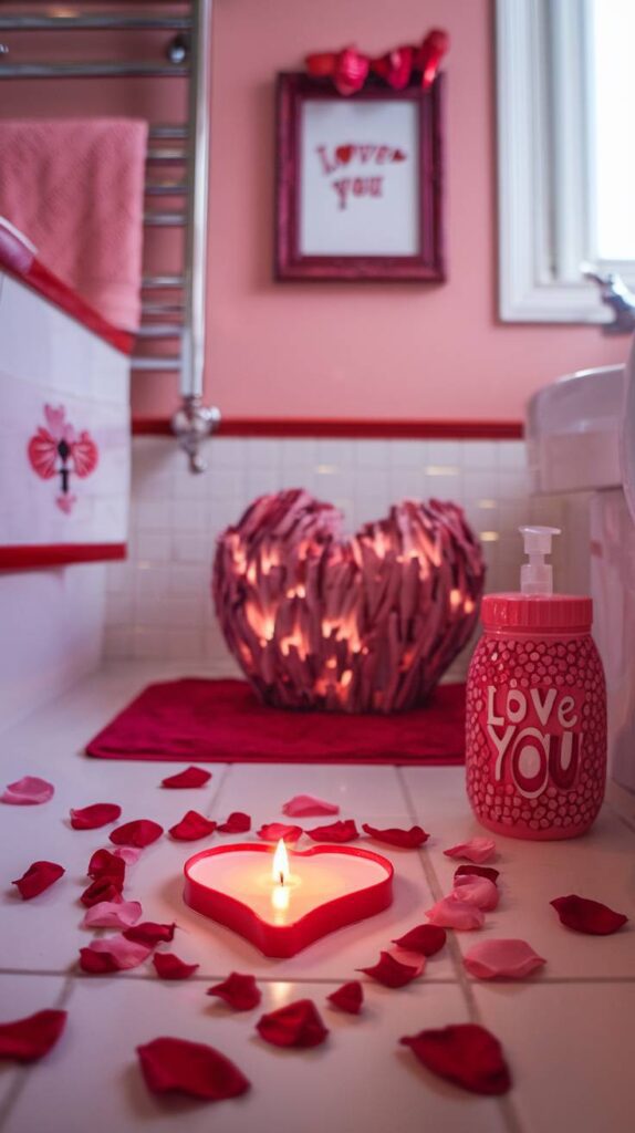 Valentine's Day Bathroom Décor Ideas