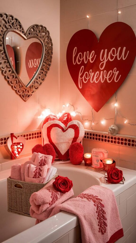 Valentine's Day Bathroom Décor Ideas