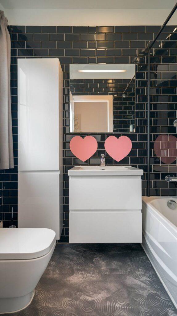 Valentine's Day Bathroom Décor Ideas